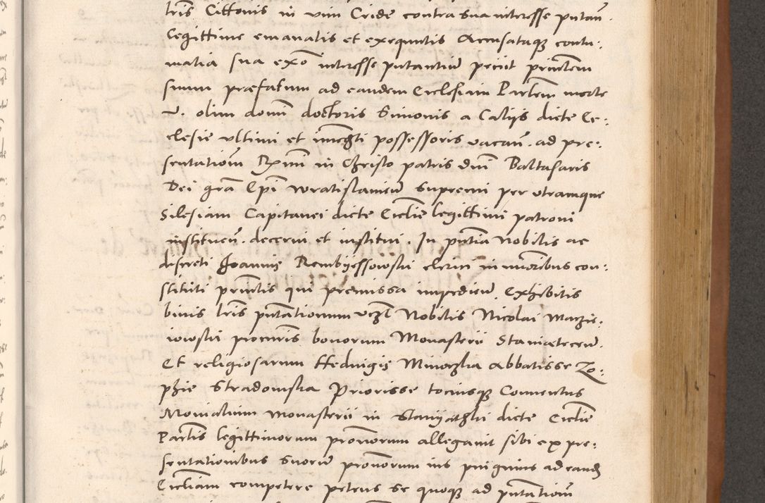 Zdjęcie nr 589 dla obiektu archiwalnego: Acta actorum causarum, sentenciarum tam diffinitivarum quam interloquutoriarum, decretorum, obligationum, quietationum et constitucionum procuratorum coram reverendo domino Bartholomeo Ganthkowsky cancellario Gnesnensi, archidiacono et reverendissimi in Christo patris domini Andree Dei gratia episcopi Cracoviensis vicario in spiritualibus generali Cracoviensi ad annum Domini millesimum quingentesimum quingentesimum primum, cuius indictio nona, pontificatus sanctissimi in Christo patris domini Julii divina providencia pape tercii, annus secundus (sic!) felici omine incipiutur.