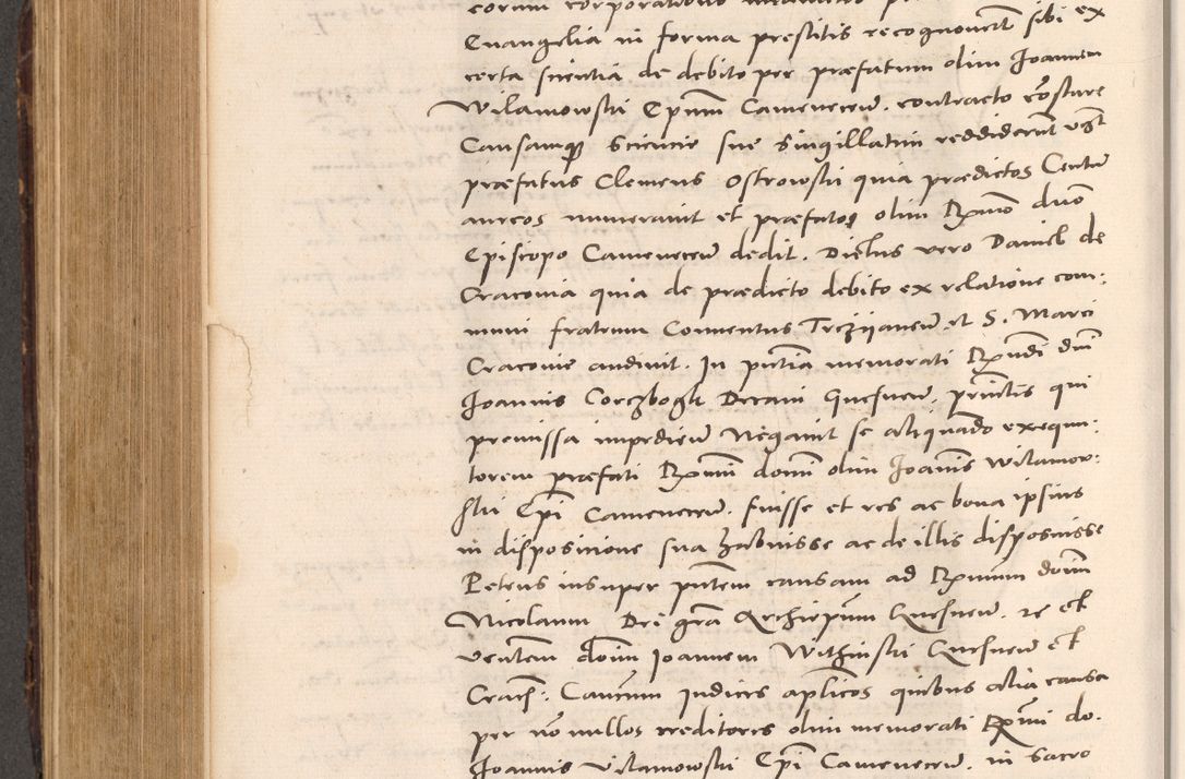 Zdjęcie nr 588 dla obiektu archiwalnego: Acta actorum causarum, sentenciarum tam diffinitivarum quam interloquutoriarum, decretorum, obligationum, quietationum et constitucionum procuratorum coram reverendo domino Bartholomeo Ganthkowsky cancellario Gnesnensi, archidiacono et reverendissimi in Christo patris domini Andree Dei gratia episcopi Cracoviensis vicario in spiritualibus generali Cracoviensi ad annum Domini millesimum quingentesimum quingentesimum primum, cuius indictio nona, pontificatus sanctissimi in Christo patris domini Julii divina providencia pape tercii, annus secundus (sic!) felici omine incipiutur.