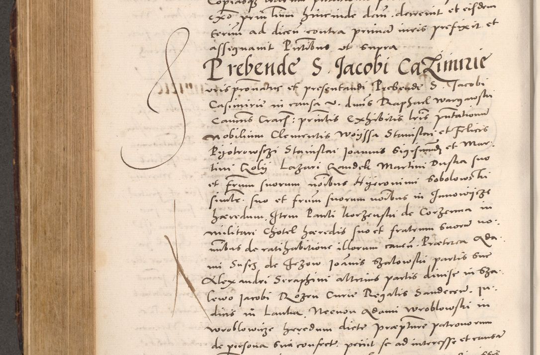 Zdjęcie nr 586 dla obiektu archiwalnego: Acta actorum causarum, sentenciarum tam diffinitivarum quam interloquutoriarum, decretorum, obligationum, quietationum et constitucionum procuratorum coram reverendo domino Bartholomeo Ganthkowsky cancellario Gnesnensi, archidiacono et reverendissimi in Christo patris domini Andree Dei gratia episcopi Cracoviensis vicario in spiritualibus generali Cracoviensi ad annum Domini millesimum quingentesimum quingentesimum primum, cuius indictio nona, pontificatus sanctissimi in Christo patris domini Julii divina providencia pape tercii, annus secundus (sic!) felici omine incipiutur.