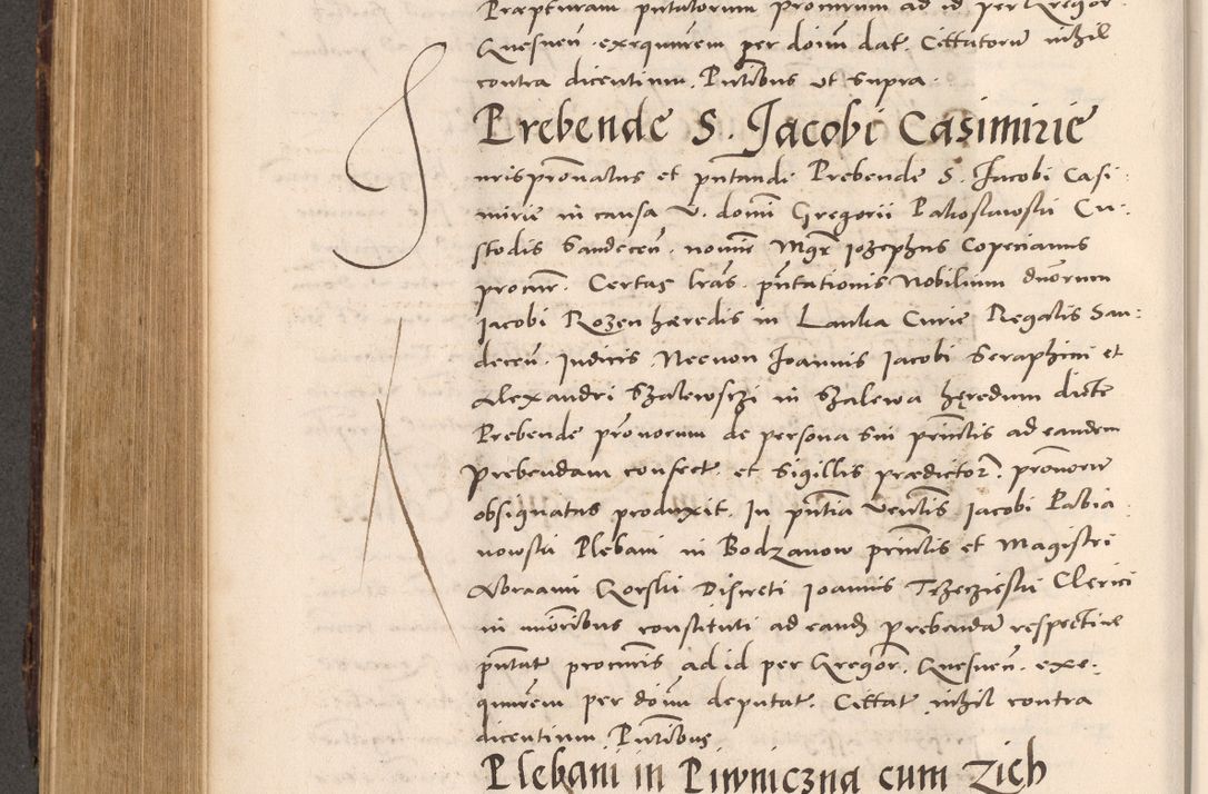 Zdjęcie nr 580 dla obiektu archiwalnego: Acta actorum causarum, sentenciarum tam diffinitivarum quam interloquutoriarum, decretorum, obligationum, quietationum et constitucionum procuratorum coram reverendo domino Bartholomeo Ganthkowsky cancellario Gnesnensi, archidiacono et reverendissimi in Christo patris domini Andree Dei gratia episcopi Cracoviensis vicario in spiritualibus generali Cracoviensi ad annum Domini millesimum quingentesimum quingentesimum primum, cuius indictio nona, pontificatus sanctissimi in Christo patris domini Julii divina providencia pape tercii, annus secundus (sic!) felici omine incipiutur.