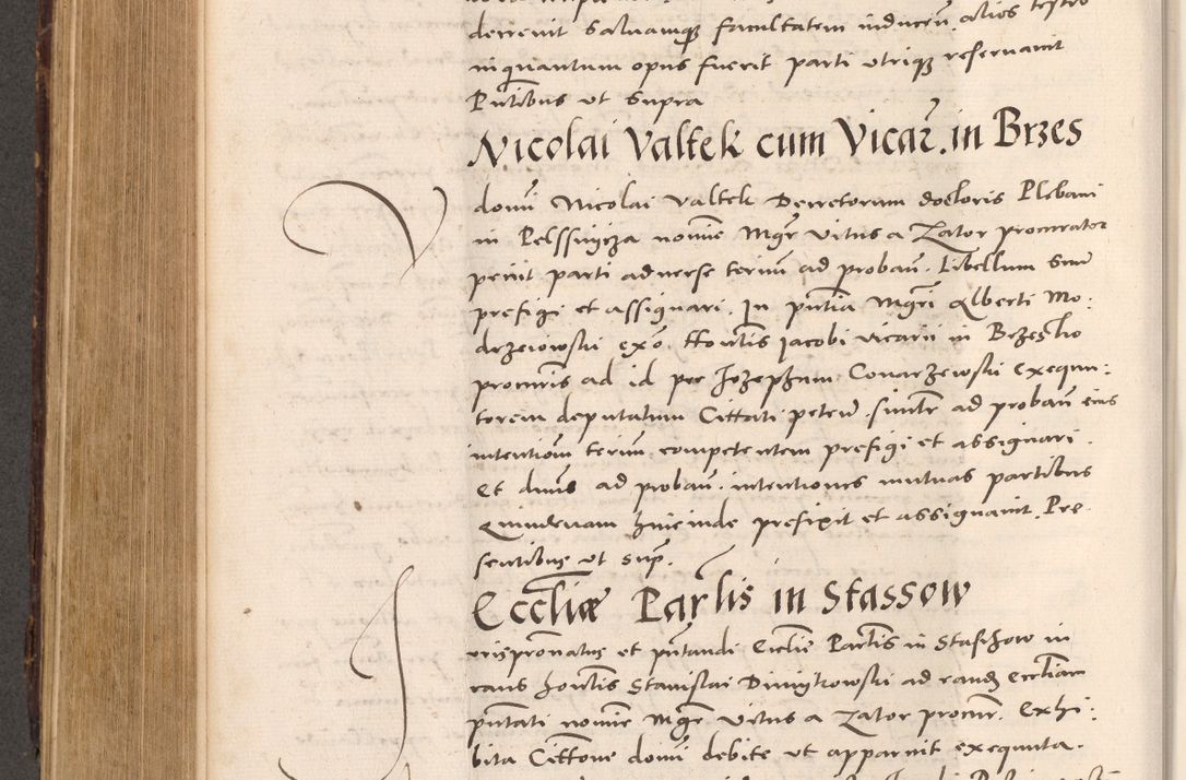 Zdjęcie nr 572 dla obiektu archiwalnego: Acta actorum causarum, sentenciarum tam diffinitivarum quam interloquutoriarum, decretorum, obligationum, quietationum et constitucionum procuratorum coram reverendo domino Bartholomeo Ganthkowsky cancellario Gnesnensi, archidiacono et reverendissimi in Christo patris domini Andree Dei gratia episcopi Cracoviensis vicario in spiritualibus generali Cracoviensi ad annum Domini millesimum quingentesimum quingentesimum primum, cuius indictio nona, pontificatus sanctissimi in Christo patris domini Julii divina providencia pape tercii, annus secundus (sic!) felici omine incipiutur.