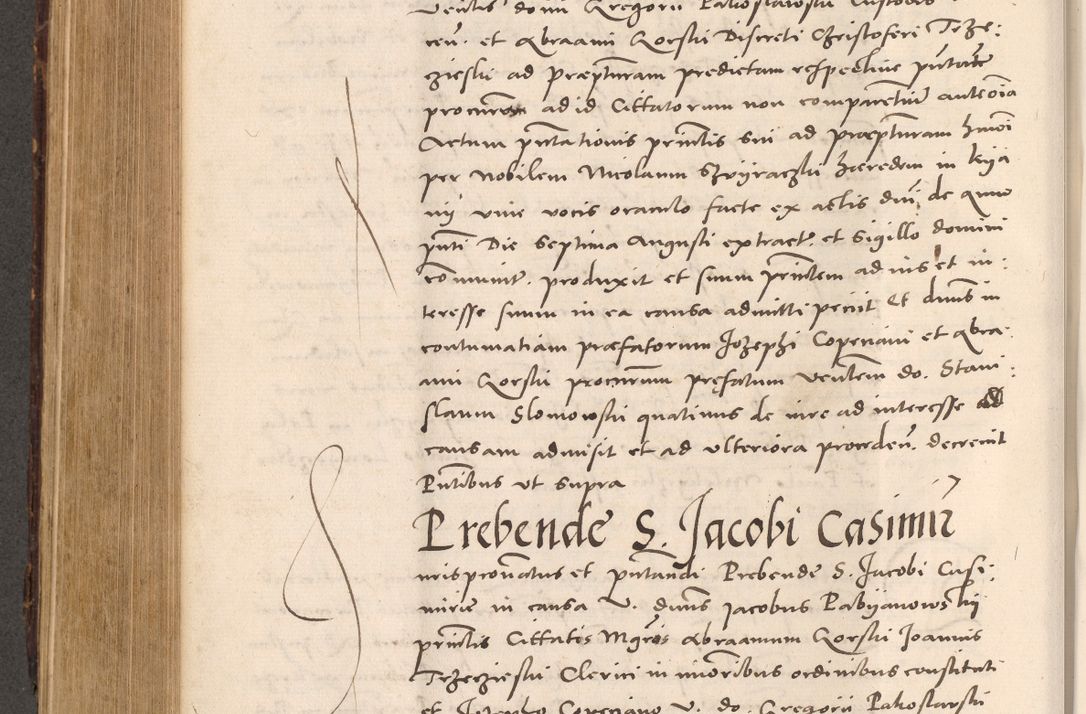Zdjęcie nr 568 dla obiektu archiwalnego: Acta actorum causarum, sentenciarum tam diffinitivarum quam interloquutoriarum, decretorum, obligationum, quietationum et constitucionum procuratorum coram reverendo domino Bartholomeo Ganthkowsky cancellario Gnesnensi, archidiacono et reverendissimi in Christo patris domini Andree Dei gratia episcopi Cracoviensis vicario in spiritualibus generali Cracoviensi ad annum Domini millesimum quingentesimum quingentesimum primum, cuius indictio nona, pontificatus sanctissimi in Christo patris domini Julii divina providencia pape tercii, annus secundus (sic!) felici omine incipiutur.
