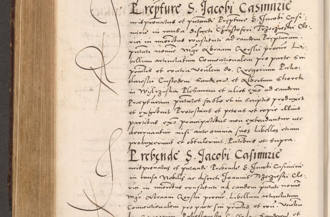 Zdjęcie nr 566 dla obiektu archiwalnego: Acta actorum causarum, sentenciarum tam diffinitivarum quam interloquutoriarum, decretorum, obligationum, quietationum et constitucionum procuratorum coram reverendo domino Bartholomeo Ganthkowsky cancellario Gnesnensi, archidiacono et reverendissimi in Christo patris domini Andree Dei gratia episcopi Cracoviensis vicario in spiritualibus generali Cracoviensi ad annum Domini millesimum quingentesimum quingentesimum primum, cuius indictio nona, pontificatus sanctissimi in Christo patris domini Julii divina providencia pape tercii, annus secundus (sic!) felici omine incipiutur.