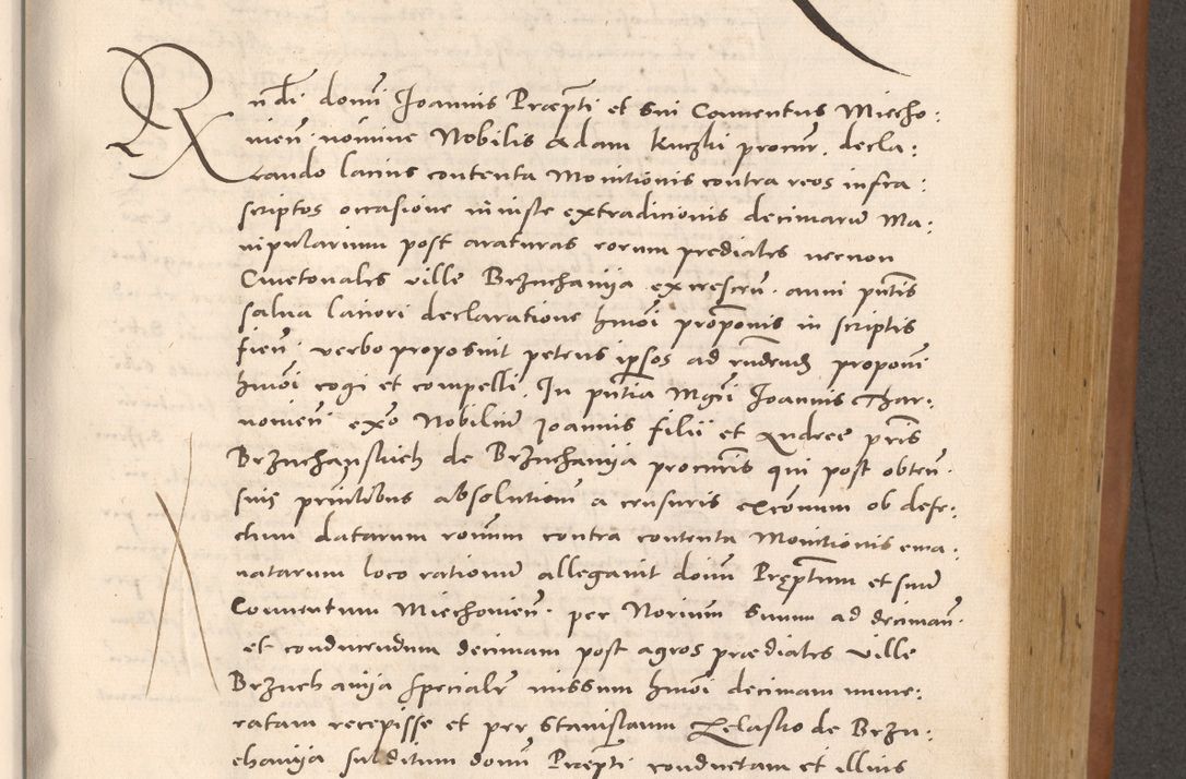 Zdjęcie nr 561 dla obiektu archiwalnego: Acta actorum causarum, sentenciarum tam diffinitivarum quam interloquutoriarum, decretorum, obligationum, quietationum et constitucionum procuratorum coram reverendo domino Bartholomeo Ganthkowsky cancellario Gnesnensi, archidiacono et reverendissimi in Christo patris domini Andree Dei gratia episcopi Cracoviensis vicario in spiritualibus generali Cracoviensi ad annum Domini millesimum quingentesimum quingentesimum primum, cuius indictio nona, pontificatus sanctissimi in Christo patris domini Julii divina providencia pape tercii, annus secundus (sic!) felici omine incipiutur.