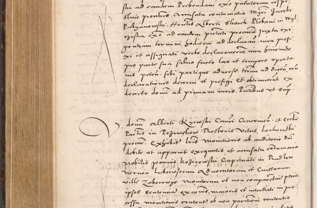 Zdjęcie nr 546 dla obiektu archiwalnego: Acta actorum causarum, sentenciarum tam diffinitivarum quam interloquutoriarum, decretorum, obligationum, quietationum et constitucionum procuratorum coram reverendo domino Bartholomeo Ganthkowsky cancellario Gnesnensi, archidiacono et reverendissimi in Christo patris domini Andree Dei gratia episcopi Cracoviensis vicario in spiritualibus generali Cracoviensi ad annum Domini millesimum quingentesimum quingentesimum primum, cuius indictio nona, pontificatus sanctissimi in Christo patris domini Julii divina providencia pape tercii, annus secundus (sic!) felici omine incipiutur.