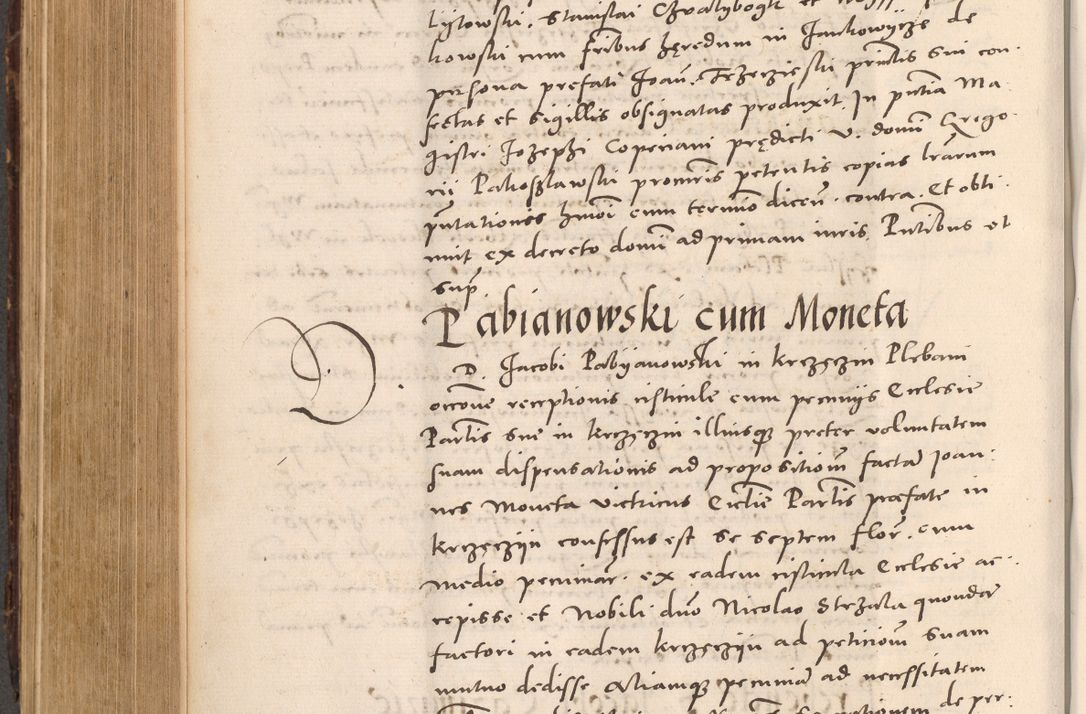 Zdjęcie nr 540 dla obiektu archiwalnego: Acta actorum causarum, sentenciarum tam diffinitivarum quam interloquutoriarum, decretorum, obligationum, quietationum et constitucionum procuratorum coram reverendo domino Bartholomeo Ganthkowsky cancellario Gnesnensi, archidiacono et reverendissimi in Christo patris domini Andree Dei gratia episcopi Cracoviensis vicario in spiritualibus generali Cracoviensi ad annum Domini millesimum quingentesimum quingentesimum primum, cuius indictio nona, pontificatus sanctissimi in Christo patris domini Julii divina providencia pape tercii, annus secundus (sic!) felici omine incipiutur.
