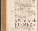 Zdjęcie nr 534 dla obiektu archiwalnego: Acta actorum causarum, sentenciarum tam diffinitivarum quam interloquutoriarum, decretorum, obligationum, quietationum et constitucionum procuratorum coram reverendo domino Bartholomeo Ganthkowsky cancellario Gnesnensi, archidiacono et reverendissimi in Christo patris domini Andree Dei gratia episcopi Cracoviensis vicario in spiritualibus generali Cracoviensi ad annum Domini millesimum quingentesimum quingentesimum primum, cuius indictio nona, pontificatus sanctissimi in Christo patris domini Julii divina providencia pape tercii, annus secundus (sic!) felici omine incipiutur.