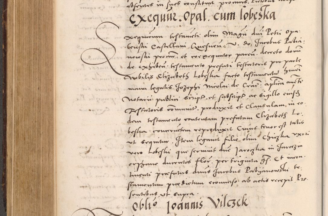 Zdjęcie nr 536 dla obiektu archiwalnego: Acta actorum causarum, sentenciarum tam diffinitivarum quam interloquutoriarum, decretorum, obligationum, quietationum et constitucionum procuratorum coram reverendo domino Bartholomeo Ganthkowsky cancellario Gnesnensi, archidiacono et reverendissimi in Christo patris domini Andree Dei gratia episcopi Cracoviensis vicario in spiritualibus generali Cracoviensi ad annum Domini millesimum quingentesimum quingentesimum primum, cuius indictio nona, pontificatus sanctissimi in Christo patris domini Julii divina providencia pape tercii, annus secundus (sic!) felici omine incipiutur.