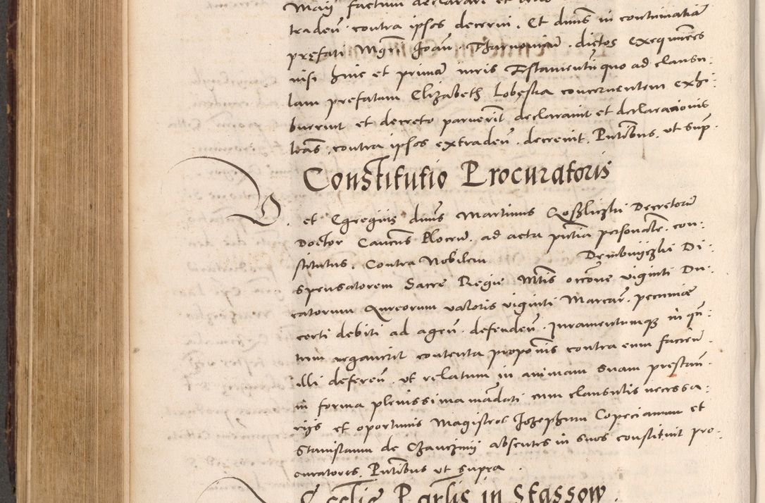 Zdjęcie nr 530 dla obiektu archiwalnego: Acta actorum causarum, sentenciarum tam diffinitivarum quam interloquutoriarum, decretorum, obligationum, quietationum et constitucionum procuratorum coram reverendo domino Bartholomeo Ganthkowsky cancellario Gnesnensi, archidiacono et reverendissimi in Christo patris domini Andree Dei gratia episcopi Cracoviensis vicario in spiritualibus generali Cracoviensi ad annum Domini millesimum quingentesimum quingentesimum primum, cuius indictio nona, pontificatus sanctissimi in Christo patris domini Julii divina providencia pape tercii, annus secundus (sic!) felici omine incipiutur.