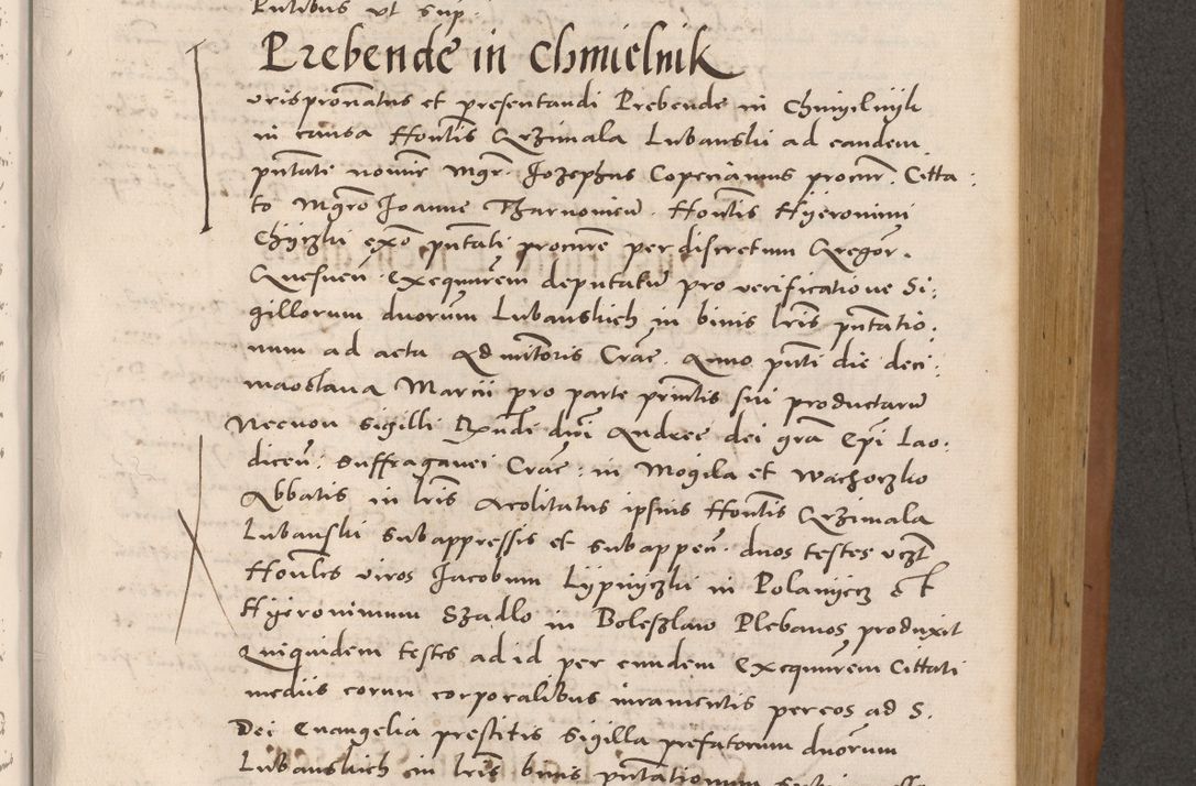 Zdjęcie nr 529 dla obiektu archiwalnego: Acta actorum causarum, sentenciarum tam diffinitivarum quam interloquutoriarum, decretorum, obligationum, quietationum et constitucionum procuratorum coram reverendo domino Bartholomeo Ganthkowsky cancellario Gnesnensi, archidiacono et reverendissimi in Christo patris domini Andree Dei gratia episcopi Cracoviensis vicario in spiritualibus generali Cracoviensi ad annum Domini millesimum quingentesimum quingentesimum primum, cuius indictio nona, pontificatus sanctissimi in Christo patris domini Julii divina providencia pape tercii, annus secundus (sic!) felici omine incipiutur.