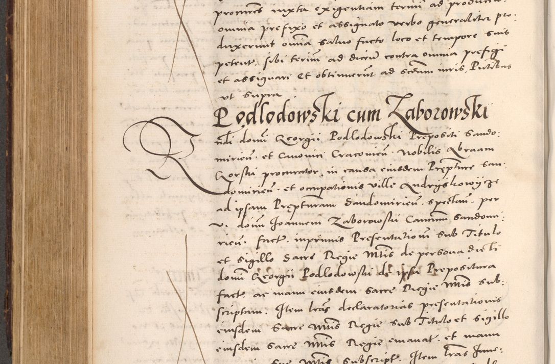 Zdjęcie nr 524 dla obiektu archiwalnego: Acta actorum causarum, sentenciarum tam diffinitivarum quam interloquutoriarum, decretorum, obligationum, quietationum et constitucionum procuratorum coram reverendo domino Bartholomeo Ganthkowsky cancellario Gnesnensi, archidiacono et reverendissimi in Christo patris domini Andree Dei gratia episcopi Cracoviensis vicario in spiritualibus generali Cracoviensi ad annum Domini millesimum quingentesimum quingentesimum primum, cuius indictio nona, pontificatus sanctissimi in Christo patris domini Julii divina providencia pape tercii, annus secundus (sic!) felici omine incipiutur.