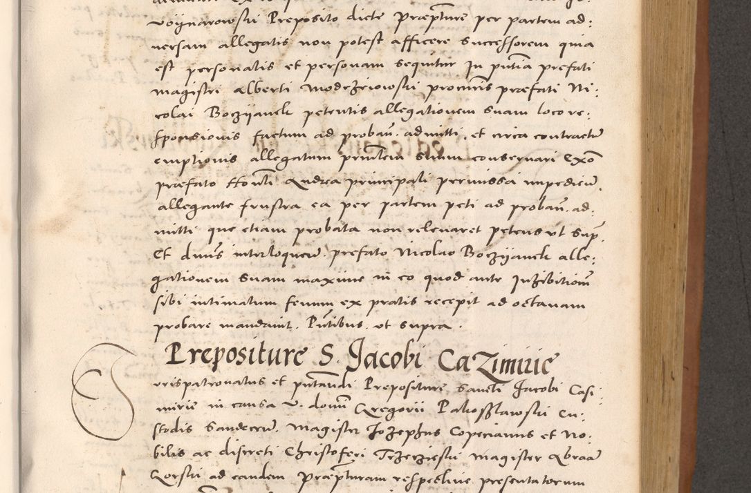 Zdjęcie nr 523 dla obiektu archiwalnego: Acta actorum causarum, sentenciarum tam diffinitivarum quam interloquutoriarum, decretorum, obligationum, quietationum et constitucionum procuratorum coram reverendo domino Bartholomeo Ganthkowsky cancellario Gnesnensi, archidiacono et reverendissimi in Christo patris domini Andree Dei gratia episcopi Cracoviensis vicario in spiritualibus generali Cracoviensi ad annum Domini millesimum quingentesimum quingentesimum primum, cuius indictio nona, pontificatus sanctissimi in Christo patris domini Julii divina providencia pape tercii, annus secundus (sic!) felici omine incipiutur.