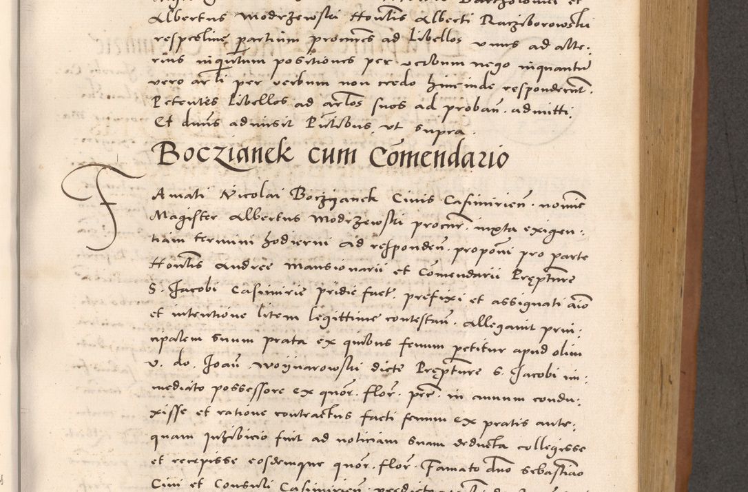 Zdjęcie nr 511 dla obiektu archiwalnego: Acta actorum causarum, sentenciarum tam diffinitivarum quam interloquutoriarum, decretorum, obligationum, quietationum et constitucionum procuratorum coram reverendo domino Bartholomeo Ganthkowsky cancellario Gnesnensi, archidiacono et reverendissimi in Christo patris domini Andree Dei gratia episcopi Cracoviensis vicario in spiritualibus generali Cracoviensi ad annum Domini millesimum quingentesimum quingentesimum primum, cuius indictio nona, pontificatus sanctissimi in Christo patris domini Julii divina providencia pape tercii, annus secundus (sic!) felici omine incipiutur.