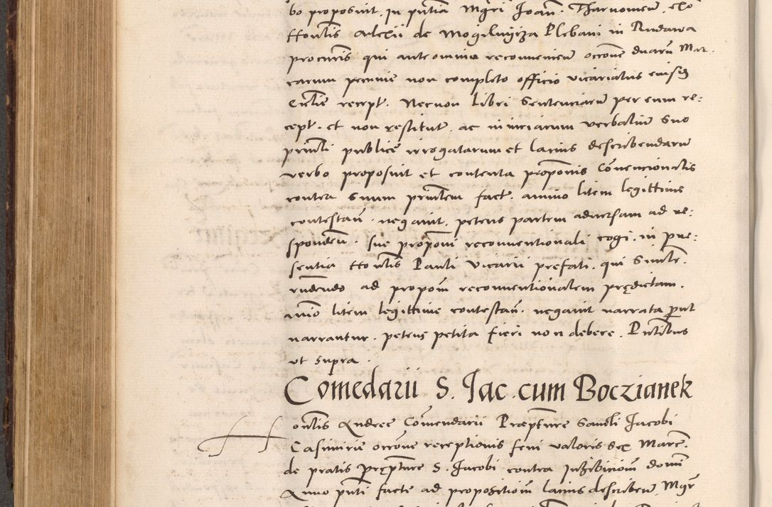 Zdjęcie nr 508 dla obiektu archiwalnego: Acta actorum causarum, sentenciarum tam diffinitivarum quam interloquutoriarum, decretorum, obligationum, quietationum et constitucionum procuratorum coram reverendo domino Bartholomeo Ganthkowsky cancellario Gnesnensi, archidiacono et reverendissimi in Christo patris domini Andree Dei gratia episcopi Cracoviensis vicario in spiritualibus generali Cracoviensi ad annum Domini millesimum quingentesimum quingentesimum primum, cuius indictio nona, pontificatus sanctissimi in Christo patris domini Julii divina providencia pape tercii, annus secundus (sic!) felici omine incipiutur.