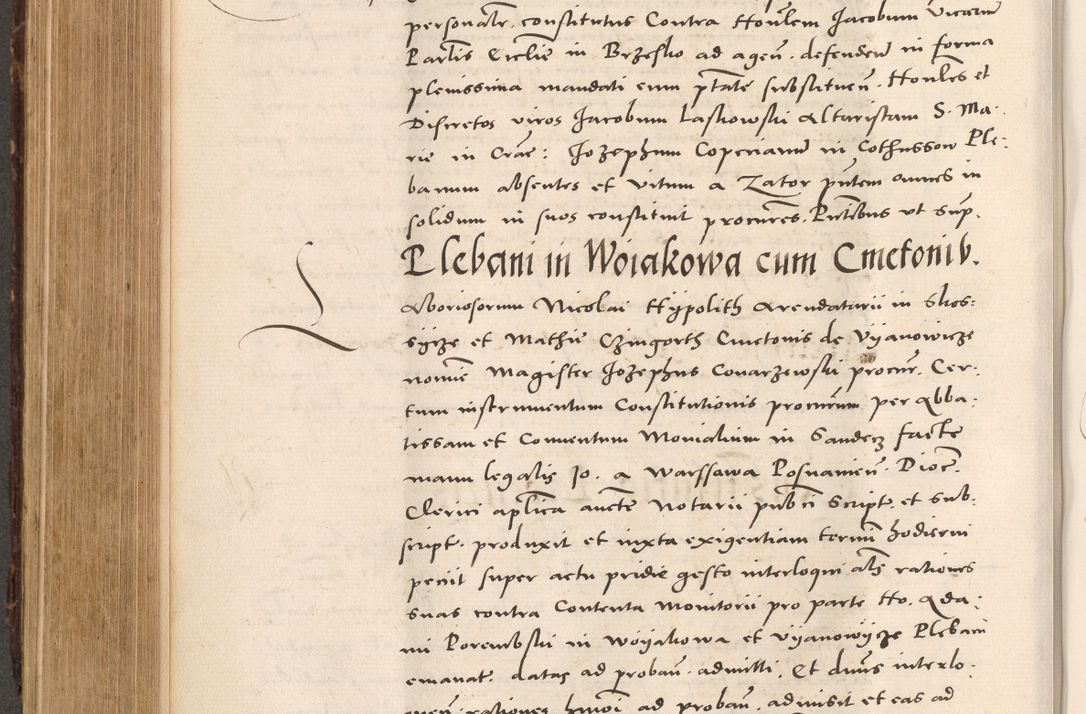 Zdjęcie nr 506 dla obiektu archiwalnego: Acta actorum causarum, sentenciarum tam diffinitivarum quam interloquutoriarum, decretorum, obligationum, quietationum et constitucionum procuratorum coram reverendo domino Bartholomeo Ganthkowsky cancellario Gnesnensi, archidiacono et reverendissimi in Christo patris domini Andree Dei gratia episcopi Cracoviensis vicario in spiritualibus generali Cracoviensi ad annum Domini millesimum quingentesimum quingentesimum primum, cuius indictio nona, pontificatus sanctissimi in Christo patris domini Julii divina providencia pape tercii, annus secundus (sic!) felici omine incipiutur.