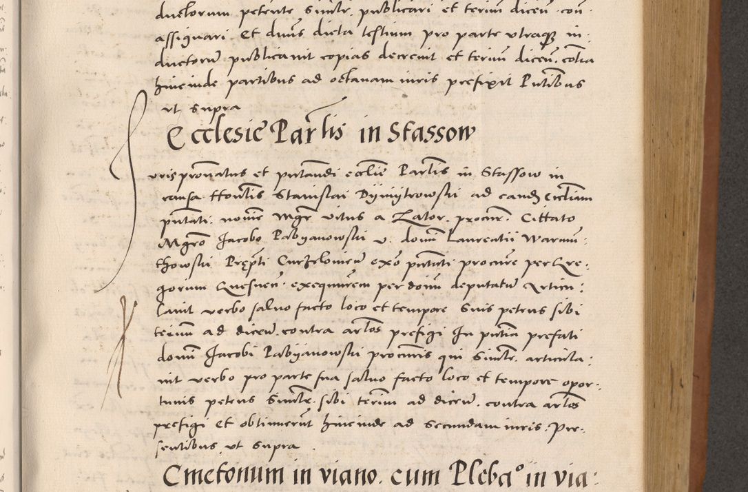Zdjęcie nr 499 dla obiektu archiwalnego: Acta actorum causarum, sentenciarum tam diffinitivarum quam interloquutoriarum, decretorum, obligationum, quietationum et constitucionum procuratorum coram reverendo domino Bartholomeo Ganthkowsky cancellario Gnesnensi, archidiacono et reverendissimi in Christo patris domini Andree Dei gratia episcopi Cracoviensis vicario in spiritualibus generali Cracoviensi ad annum Domini millesimum quingentesimum quingentesimum primum, cuius indictio nona, pontificatus sanctissimi in Christo patris domini Julii divina providencia pape tercii, annus secundus (sic!) felici omine incipiutur.