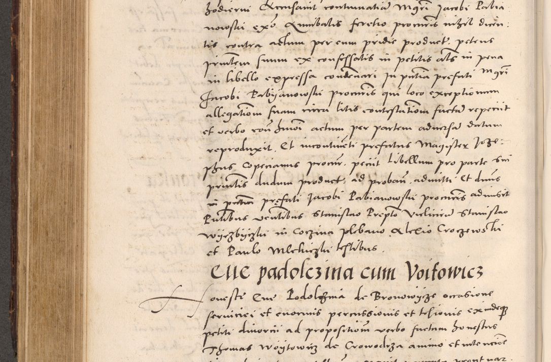 Zdjęcie nr 496 dla obiektu archiwalnego: Acta actorum causarum, sentenciarum tam diffinitivarum quam interloquutoriarum, decretorum, obligationum, quietationum et constitucionum procuratorum coram reverendo domino Bartholomeo Ganthkowsky cancellario Gnesnensi, archidiacono et reverendissimi in Christo patris domini Andree Dei gratia episcopi Cracoviensis vicario in spiritualibus generali Cracoviensi ad annum Domini millesimum quingentesimum quingentesimum primum, cuius indictio nona, pontificatus sanctissimi in Christo patris domini Julii divina providencia pape tercii, annus secundus (sic!) felici omine incipiutur.