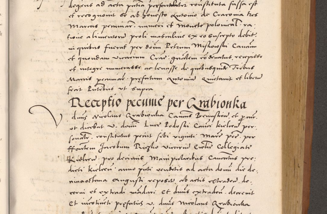 Zdjęcie nr 495 dla obiektu archiwalnego: Acta actorum causarum, sentenciarum tam diffinitivarum quam interloquutoriarum, decretorum, obligationum, quietationum et constitucionum procuratorum coram reverendo domino Bartholomeo Ganthkowsky cancellario Gnesnensi, archidiacono et reverendissimi in Christo patris domini Andree Dei gratia episcopi Cracoviensis vicario in spiritualibus generali Cracoviensi ad annum Domini millesimum quingentesimum quingentesimum primum, cuius indictio nona, pontificatus sanctissimi in Christo patris domini Julii divina providencia pape tercii, annus secundus (sic!) felici omine incipiutur.