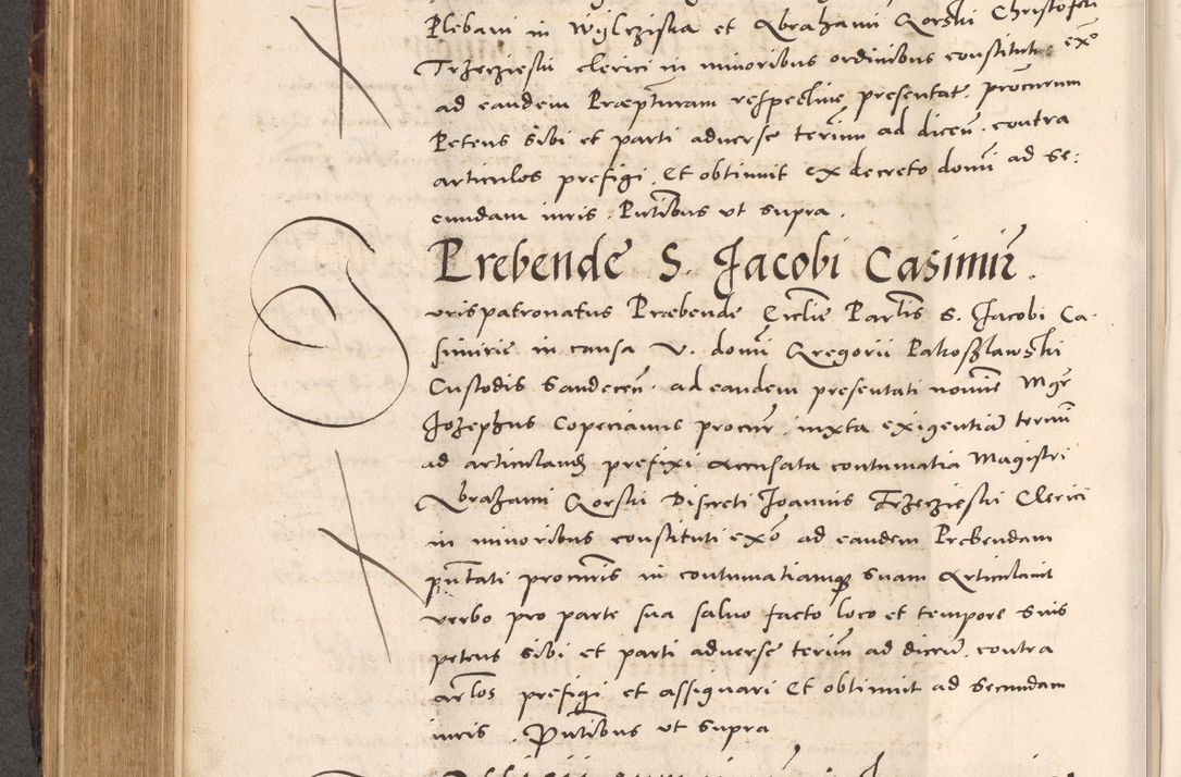 Zdjęcie nr 486 dla obiektu archiwalnego: Acta actorum causarum, sentenciarum tam diffinitivarum quam interloquutoriarum, decretorum, obligationum, quietationum et constitucionum procuratorum coram reverendo domino Bartholomeo Ganthkowsky cancellario Gnesnensi, archidiacono et reverendissimi in Christo patris domini Andree Dei gratia episcopi Cracoviensis vicario in spiritualibus generali Cracoviensi ad annum Domini millesimum quingentesimum quingentesimum primum, cuius indictio nona, pontificatus sanctissimi in Christo patris domini Julii divina providencia pape tercii, annus secundus (sic!) felici omine incipiutur.