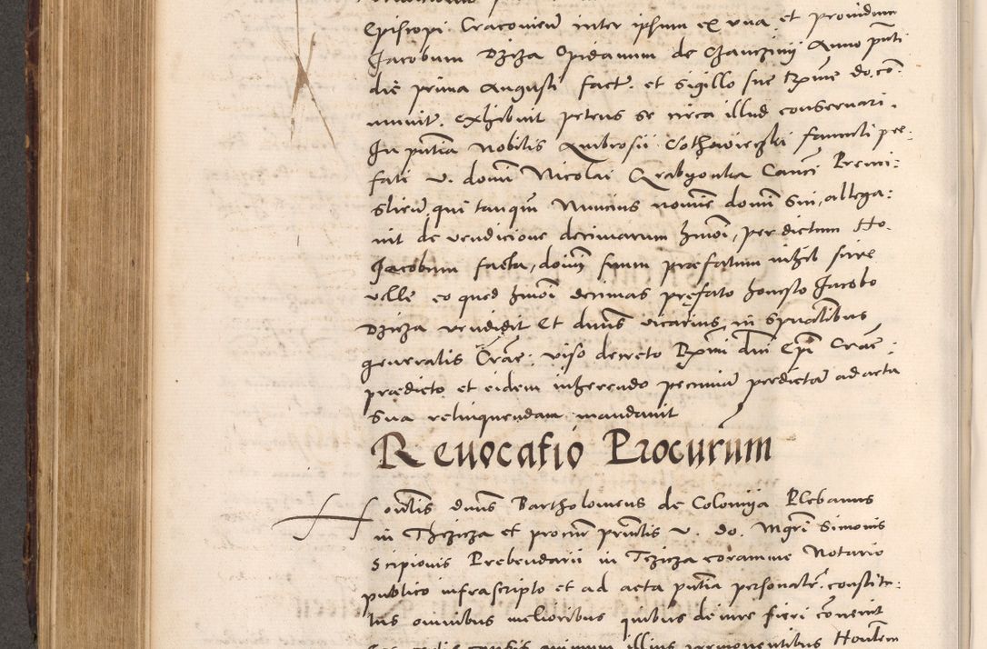 Zdjęcie nr 478 dla obiektu archiwalnego: Acta actorum causarum, sentenciarum tam diffinitivarum quam interloquutoriarum, decretorum, obligationum, quietationum et constitucionum procuratorum coram reverendo domino Bartholomeo Ganthkowsky cancellario Gnesnensi, archidiacono et reverendissimi in Christo patris domini Andree Dei gratia episcopi Cracoviensis vicario in spiritualibus generali Cracoviensi ad annum Domini millesimum quingentesimum quingentesimum primum, cuius indictio nona, pontificatus sanctissimi in Christo patris domini Julii divina providencia pape tercii, annus secundus (sic!) felici omine incipiutur.