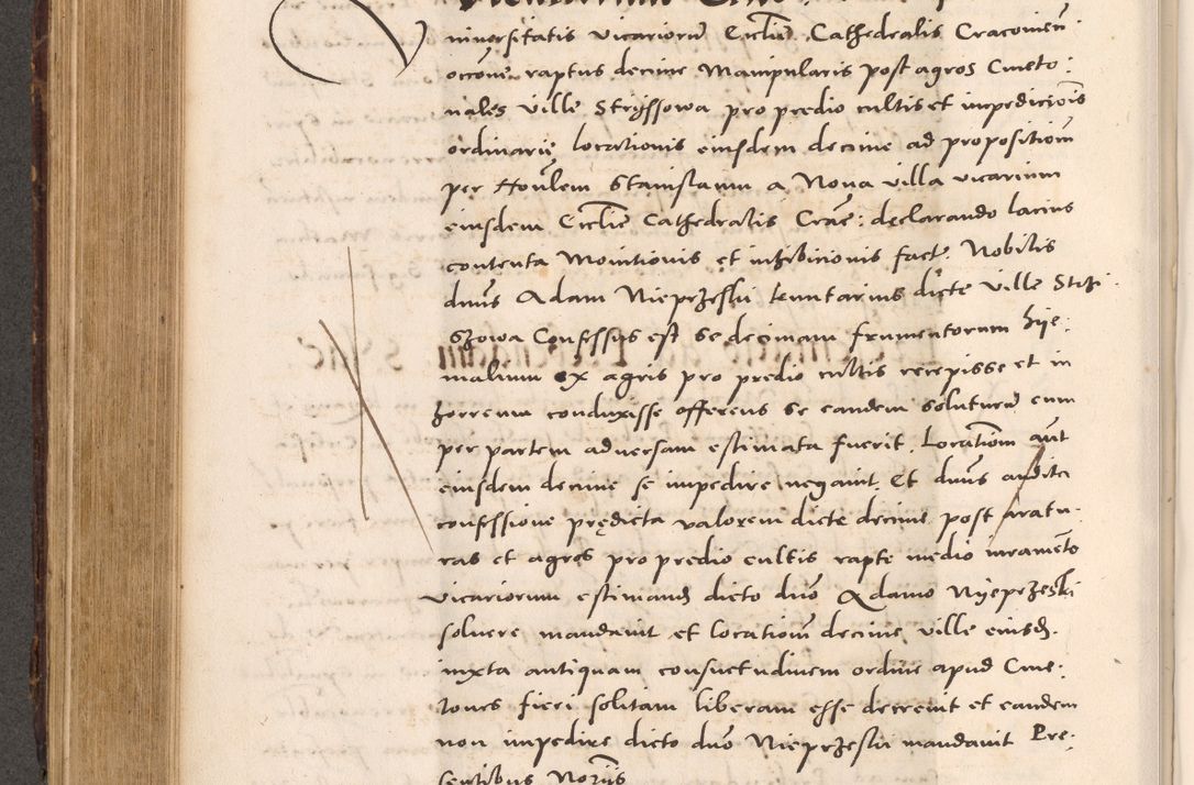 Zdjęcie nr 472 dla obiektu archiwalnego: Acta actorum causarum, sentenciarum tam diffinitivarum quam interloquutoriarum, decretorum, obligationum, quietationum et constitucionum procuratorum coram reverendo domino Bartholomeo Ganthkowsky cancellario Gnesnensi, archidiacono et reverendissimi in Christo patris domini Andree Dei gratia episcopi Cracoviensis vicario in spiritualibus generali Cracoviensi ad annum Domini millesimum quingentesimum quingentesimum primum, cuius indictio nona, pontificatus sanctissimi in Christo patris domini Julii divina providencia pape tercii, annus secundus (sic!) felici omine incipiutur.