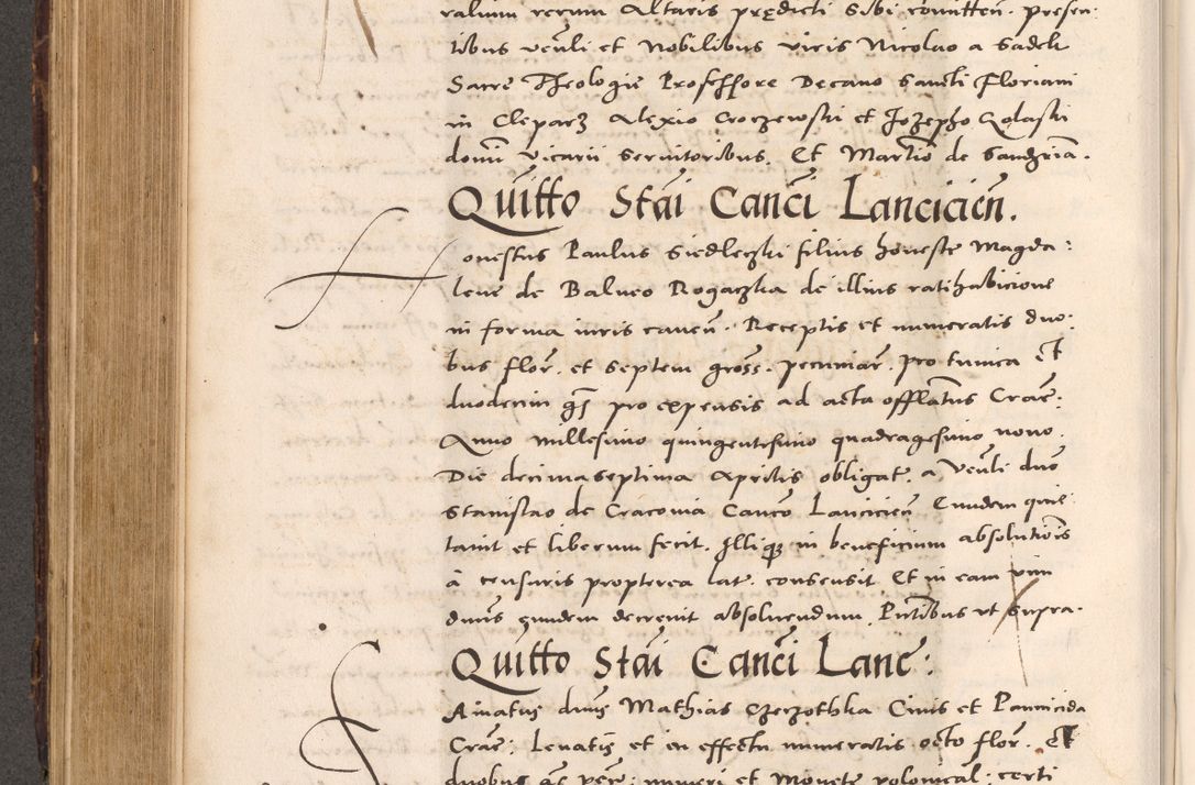 Zdjęcie nr 470 dla obiektu archiwalnego: Acta actorum causarum, sentenciarum tam diffinitivarum quam interloquutoriarum, decretorum, obligationum, quietationum et constitucionum procuratorum coram reverendo domino Bartholomeo Ganthkowsky cancellario Gnesnensi, archidiacono et reverendissimi in Christo patris domini Andree Dei gratia episcopi Cracoviensis vicario in spiritualibus generali Cracoviensi ad annum Domini millesimum quingentesimum quingentesimum primum, cuius indictio nona, pontificatus sanctissimi in Christo patris domini Julii divina providencia pape tercii, annus secundus (sic!) felici omine incipiutur.