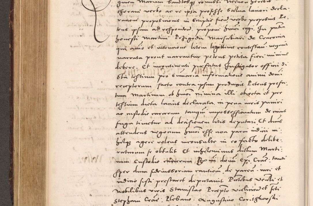Zdjęcie nr 466 dla obiektu archiwalnego: Acta actorum causarum, sentenciarum tam diffinitivarum quam interloquutoriarum, decretorum, obligationum, quietationum et constitucionum procuratorum coram reverendo domino Bartholomeo Ganthkowsky cancellario Gnesnensi, archidiacono et reverendissimi in Christo patris domini Andree Dei gratia episcopi Cracoviensis vicario in spiritualibus generali Cracoviensi ad annum Domini millesimum quingentesimum quingentesimum primum, cuius indictio nona, pontificatus sanctissimi in Christo patris domini Julii divina providencia pape tercii, annus secundus (sic!) felici omine incipiutur.