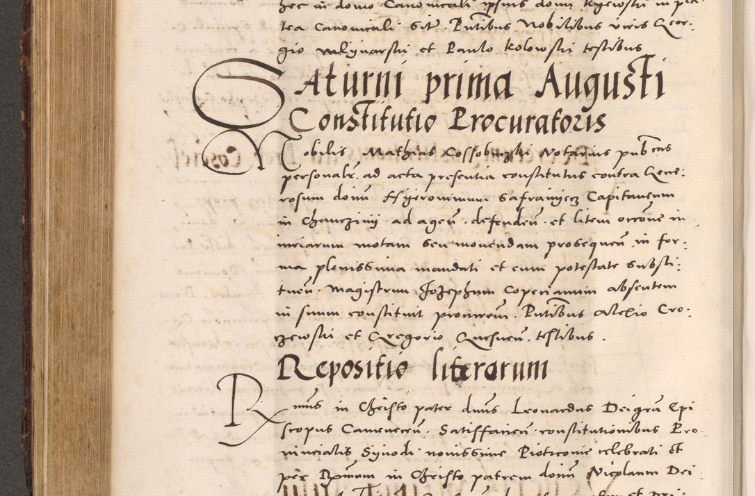 Zdjęcie nr 462 dla obiektu archiwalnego: Acta actorum causarum, sentenciarum tam diffinitivarum quam interloquutoriarum, decretorum, obligationum, quietationum et constitucionum procuratorum coram reverendo domino Bartholomeo Ganthkowsky cancellario Gnesnensi, archidiacono et reverendissimi in Christo patris domini Andree Dei gratia episcopi Cracoviensis vicario in spiritualibus generali Cracoviensi ad annum Domini millesimum quingentesimum quingentesimum primum, cuius indictio nona, pontificatus sanctissimi in Christo patris domini Julii divina providencia pape tercii, annus secundus (sic!) felici omine incipiutur.