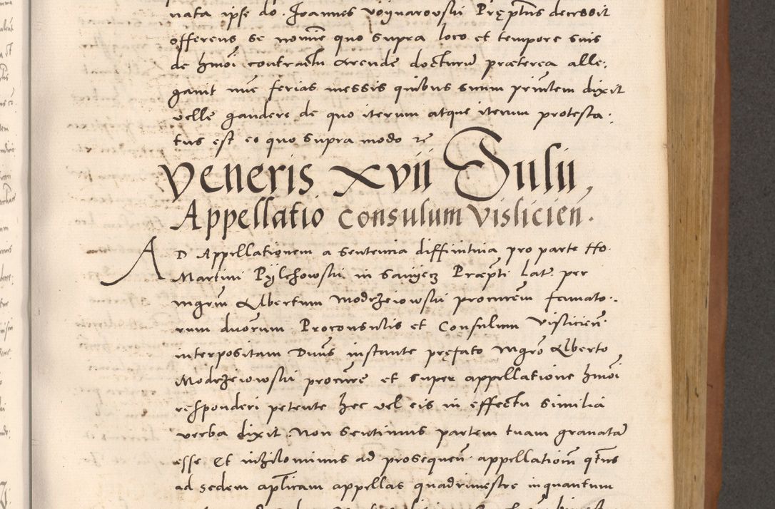 Zdjęcie nr 453 dla obiektu archiwalnego: Acta actorum causarum, sentenciarum tam diffinitivarum quam interloquutoriarum, decretorum, obligationum, quietationum et constitucionum procuratorum coram reverendo domino Bartholomeo Ganthkowsky cancellario Gnesnensi, archidiacono et reverendissimi in Christo patris domini Andree Dei gratia episcopi Cracoviensis vicario in spiritualibus generali Cracoviensi ad annum Domini millesimum quingentesimum quingentesimum primum, cuius indictio nona, pontificatus sanctissimi in Christo patris domini Julii divina providencia pape tercii, annus secundus (sic!) felici omine incipiutur.
