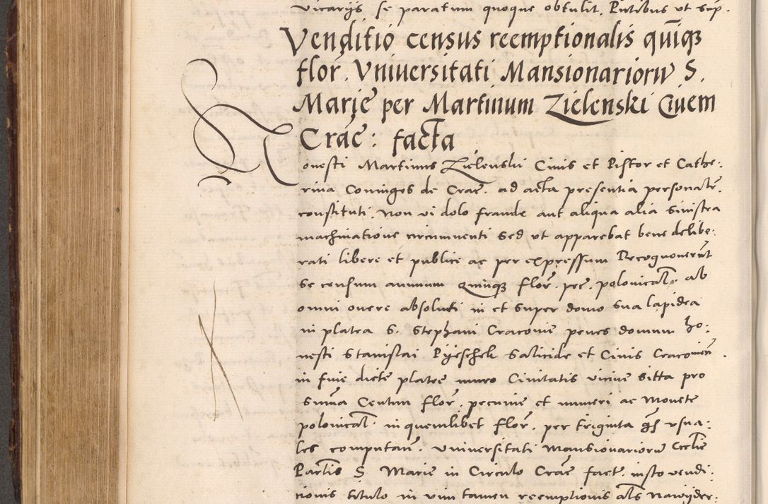 Zdjęcie nr 450 dla obiektu archiwalnego: Acta actorum causarum, sentenciarum tam diffinitivarum quam interloquutoriarum, decretorum, obligationum, quietationum et constitucionum procuratorum coram reverendo domino Bartholomeo Ganthkowsky cancellario Gnesnensi, archidiacono et reverendissimi in Christo patris domini Andree Dei gratia episcopi Cracoviensis vicario in spiritualibus generali Cracoviensi ad annum Domini millesimum quingentesimum quingentesimum primum, cuius indictio nona, pontificatus sanctissimi in Christo patris domini Julii divina providencia pape tercii, annus secundus (sic!) felici omine incipiutur.