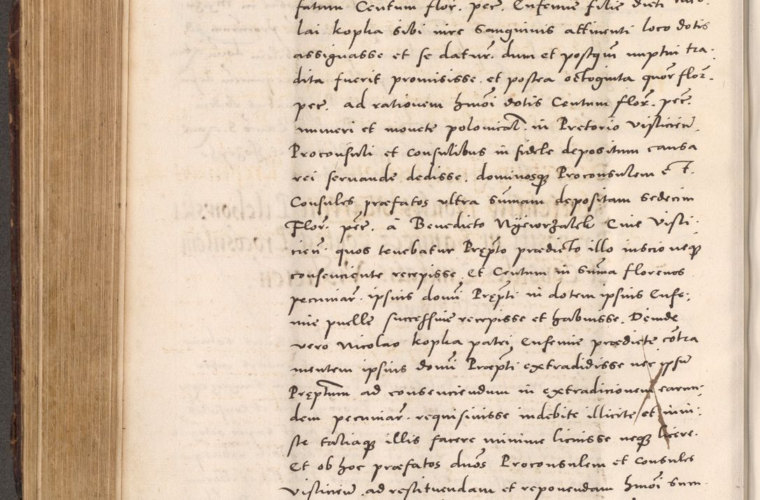Zdjęcie nr 442 dla obiektu archiwalnego: Acta actorum causarum, sentenciarum tam diffinitivarum quam interloquutoriarum, decretorum, obligationum, quietationum et constitucionum procuratorum coram reverendo domino Bartholomeo Ganthkowsky cancellario Gnesnensi, archidiacono et reverendissimi in Christo patris domini Andree Dei gratia episcopi Cracoviensis vicario in spiritualibus generali Cracoviensi ad annum Domini millesimum quingentesimum quingentesimum primum, cuius indictio nona, pontificatus sanctissimi in Christo patris domini Julii divina providencia pape tercii, annus secundus (sic!) felici omine incipiutur.