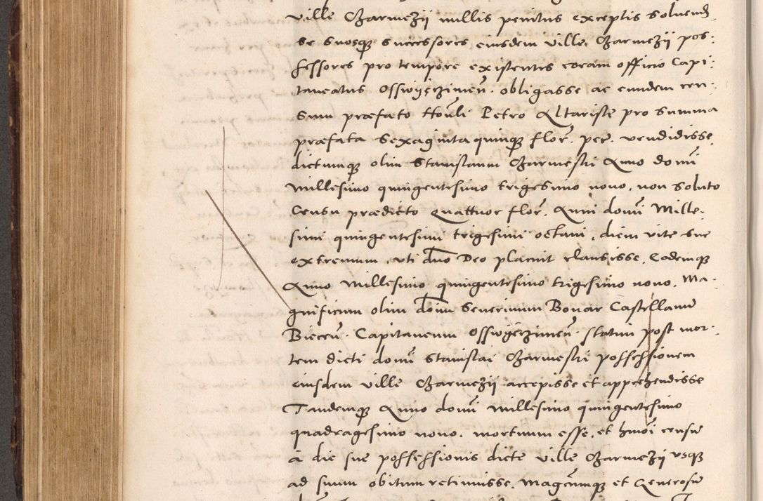 Zdjęcie nr 438 dla obiektu archiwalnego: Acta actorum causarum, sentenciarum tam diffinitivarum quam interloquutoriarum, decretorum, obligationum, quietationum et constitucionum procuratorum coram reverendo domino Bartholomeo Ganthkowsky cancellario Gnesnensi, archidiacono et reverendissimi in Christo patris domini Andree Dei gratia episcopi Cracoviensis vicario in spiritualibus generali Cracoviensi ad annum Domini millesimum quingentesimum quingentesimum primum, cuius indictio nona, pontificatus sanctissimi in Christo patris domini Julii divina providencia pape tercii, annus secundus (sic!) felici omine incipiutur.