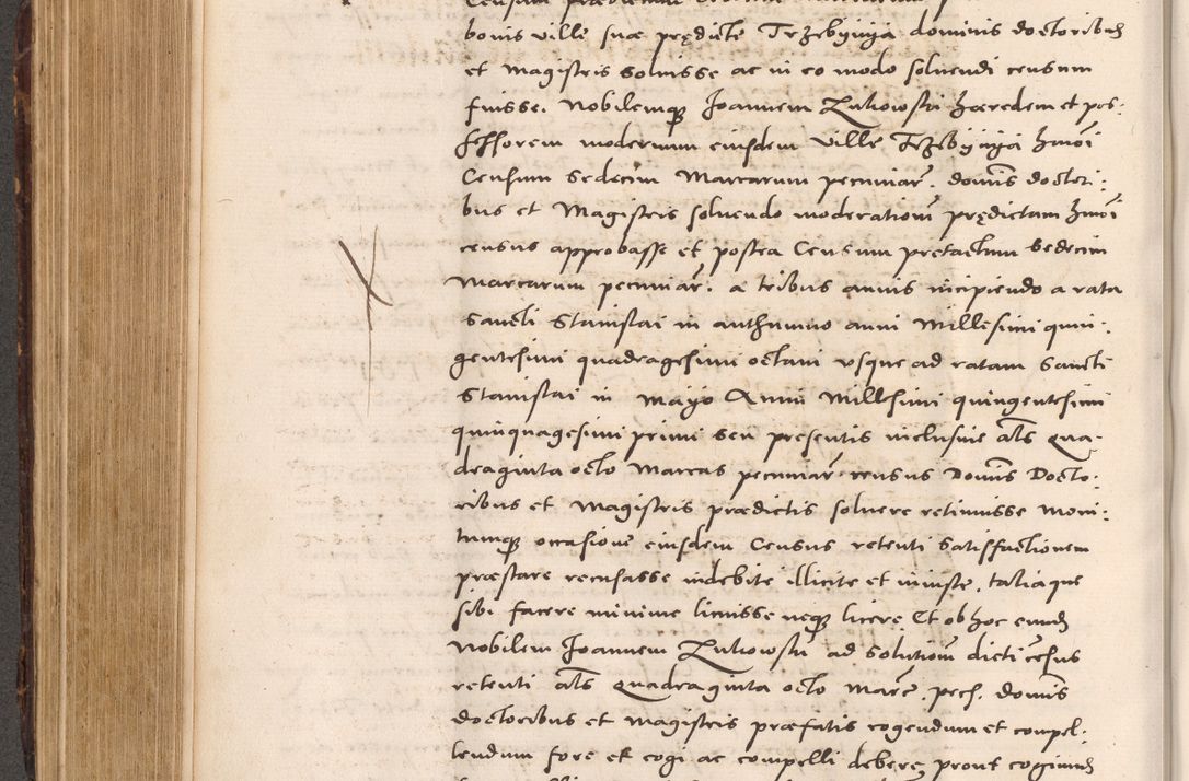 Zdjęcie nr 434 dla obiektu archiwalnego: Acta actorum causarum, sentenciarum tam diffinitivarum quam interloquutoriarum, decretorum, obligationum, quietationum et constitucionum procuratorum coram reverendo domino Bartholomeo Ganthkowsky cancellario Gnesnensi, archidiacono et reverendissimi in Christo patris domini Andree Dei gratia episcopi Cracoviensis vicario in spiritualibus generali Cracoviensi ad annum Domini millesimum quingentesimum quingentesimum primum, cuius indictio nona, pontificatus sanctissimi in Christo patris domini Julii divina providencia pape tercii, annus secundus (sic!) felici omine incipiutur.