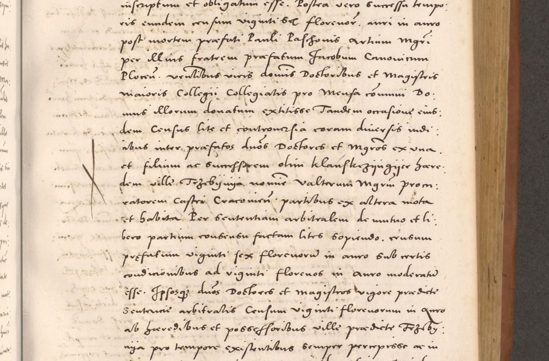 Zdjęcie nr 433 dla obiektu archiwalnego: Acta actorum causarum, sentenciarum tam diffinitivarum quam interloquutoriarum, decretorum, obligationum, quietationum et constitucionum procuratorum coram reverendo domino Bartholomeo Ganthkowsky cancellario Gnesnensi, archidiacono et reverendissimi in Christo patris domini Andree Dei gratia episcopi Cracoviensis vicario in spiritualibus generali Cracoviensi ad annum Domini millesimum quingentesimum quingentesimum primum, cuius indictio nona, pontificatus sanctissimi in Christo patris domini Julii divina providencia pape tercii, annus secundus (sic!) felici omine incipiutur.