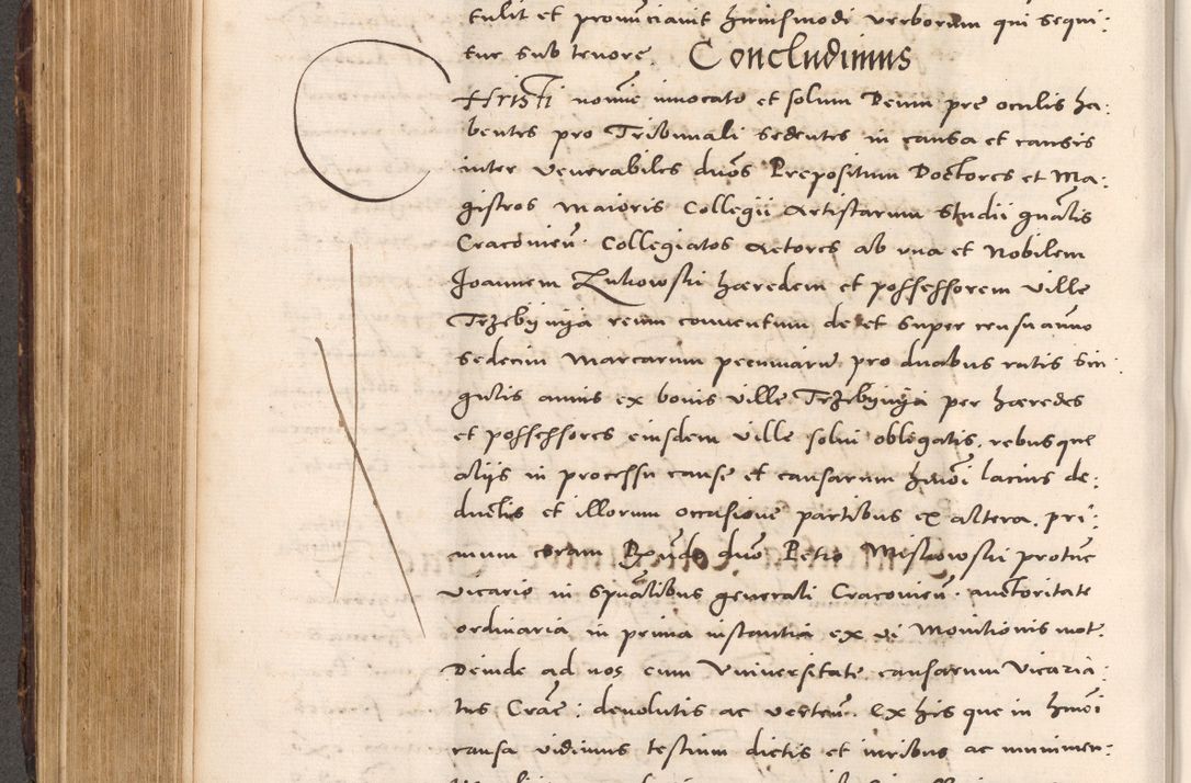 Zdjęcie nr 432 dla obiektu archiwalnego: Acta actorum causarum, sentenciarum tam diffinitivarum quam interloquutoriarum, decretorum, obligationum, quietationum et constitucionum procuratorum coram reverendo domino Bartholomeo Ganthkowsky cancellario Gnesnensi, archidiacono et reverendissimi in Christo patris domini Andree Dei gratia episcopi Cracoviensis vicario in spiritualibus generali Cracoviensi ad annum Domini millesimum quingentesimum quingentesimum primum, cuius indictio nona, pontificatus sanctissimi in Christo patris domini Julii divina providencia pape tercii, annus secundus (sic!) felici omine incipiutur.