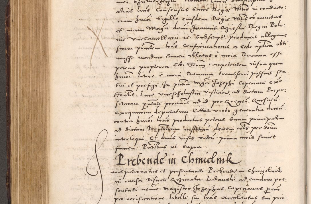 Zdjęcie nr 424 dla obiektu archiwalnego: Acta actorum causarum, sentenciarum tam diffinitivarum quam interloquutoriarum, decretorum, obligationum, quietationum et constitucionum procuratorum coram reverendo domino Bartholomeo Ganthkowsky cancellario Gnesnensi, archidiacono et reverendissimi in Christo patris domini Andree Dei gratia episcopi Cracoviensis vicario in spiritualibus generali Cracoviensi ad annum Domini millesimum quingentesimum quingentesimum primum, cuius indictio nona, pontificatus sanctissimi in Christo patris domini Julii divina providencia pape tercii, annus secundus (sic!) felici omine incipiutur.