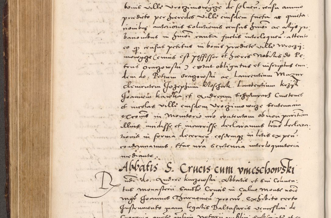 Zdjęcie nr 420 dla obiektu archiwalnego: Acta actorum causarum, sentenciarum tam diffinitivarum quam interloquutoriarum, decretorum, obligationum, quietationum et constitucionum procuratorum coram reverendo domino Bartholomeo Ganthkowsky cancellario Gnesnensi, archidiacono et reverendissimi in Christo patris domini Andree Dei gratia episcopi Cracoviensis vicario in spiritualibus generali Cracoviensi ad annum Domini millesimum quingentesimum quingentesimum primum, cuius indictio nona, pontificatus sanctissimi in Christo patris domini Julii divina providencia pape tercii, annus secundus (sic!) felici omine incipiutur.