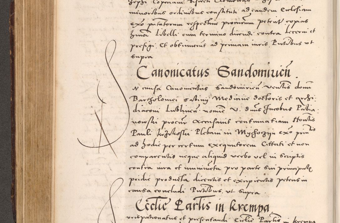 Zdjęcie nr 412 dla obiektu archiwalnego: Acta actorum causarum, sentenciarum tam diffinitivarum quam interloquutoriarum, decretorum, obligationum, quietationum et constitucionum procuratorum coram reverendo domino Bartholomeo Ganthkowsky cancellario Gnesnensi, archidiacono et reverendissimi in Christo patris domini Andree Dei gratia episcopi Cracoviensis vicario in spiritualibus generali Cracoviensi ad annum Domini millesimum quingentesimum quingentesimum primum, cuius indictio nona, pontificatus sanctissimi in Christo patris domini Julii divina providencia pape tercii, annus secundus (sic!) felici omine incipiutur.