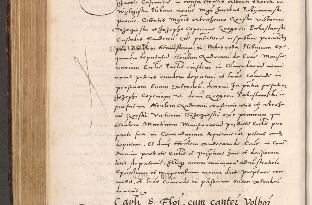 Zdjęcie nr 404 dla obiektu archiwalnego: Acta actorum causarum, sentenciarum tam diffinitivarum quam interloquutoriarum, decretorum, obligationum, quietationum et constitucionum procuratorum coram reverendo domino Bartholomeo Ganthkowsky cancellario Gnesnensi, archidiacono et reverendissimi in Christo patris domini Andree Dei gratia episcopi Cracoviensis vicario in spiritualibus generali Cracoviensi ad annum Domini millesimum quingentesimum quingentesimum primum, cuius indictio nona, pontificatus sanctissimi in Christo patris domini Julii divina providencia pape tercii, annus secundus (sic!) felici omine incipiutur.