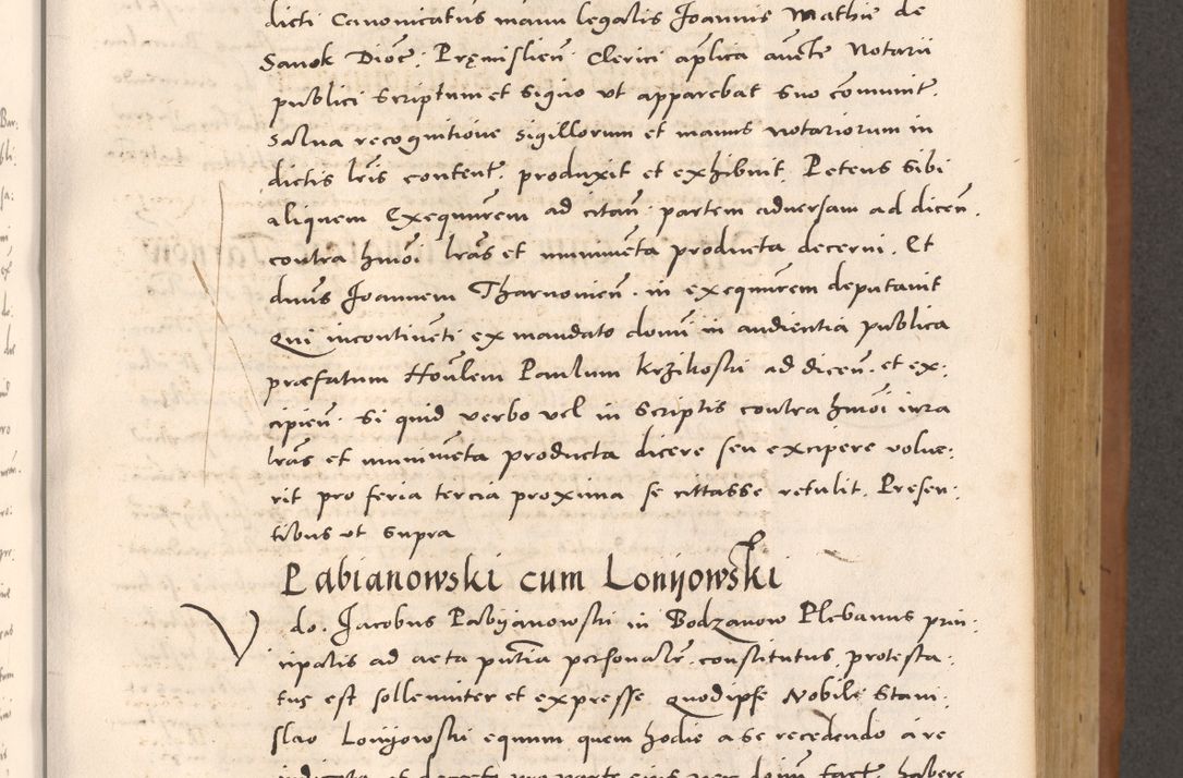 Zdjęcie nr 397 dla obiektu archiwalnego: Acta actorum causarum, sentenciarum tam diffinitivarum quam interloquutoriarum, decretorum, obligationum, quietationum et constitucionum procuratorum coram reverendo domino Bartholomeo Ganthkowsky cancellario Gnesnensi, archidiacono et reverendissimi in Christo patris domini Andree Dei gratia episcopi Cracoviensis vicario in spiritualibus generali Cracoviensi ad annum Domini millesimum quingentesimum quingentesimum primum, cuius indictio nona, pontificatus sanctissimi in Christo patris domini Julii divina providencia pape tercii, annus secundus (sic!) felici omine incipiutur.