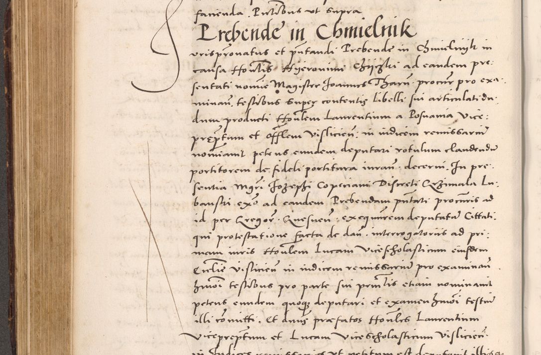 Zdjęcie nr 392 dla obiektu archiwalnego: Acta actorum causarum, sentenciarum tam diffinitivarum quam interloquutoriarum, decretorum, obligationum, quietationum et constitucionum procuratorum coram reverendo domino Bartholomeo Ganthkowsky cancellario Gnesnensi, archidiacono et reverendissimi in Christo patris domini Andree Dei gratia episcopi Cracoviensis vicario in spiritualibus generali Cracoviensi ad annum Domini millesimum quingentesimum quingentesimum primum, cuius indictio nona, pontificatus sanctissimi in Christo patris domini Julii divina providencia pape tercii, annus secundus (sic!) felici omine incipiutur.