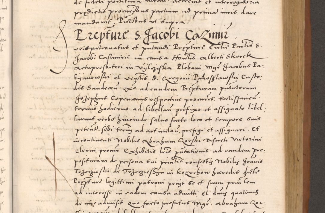 Zdjęcie nr 391 dla obiektu archiwalnego: Acta actorum causarum, sentenciarum tam diffinitivarum quam interloquutoriarum, decretorum, obligationum, quietationum et constitucionum procuratorum coram reverendo domino Bartholomeo Ganthkowsky cancellario Gnesnensi, archidiacono et reverendissimi in Christo patris domini Andree Dei gratia episcopi Cracoviensis vicario in spiritualibus generali Cracoviensi ad annum Domini millesimum quingentesimum quingentesimum primum, cuius indictio nona, pontificatus sanctissimi in Christo patris domini Julii divina providencia pape tercii, annus secundus (sic!) felici omine incipiutur.
