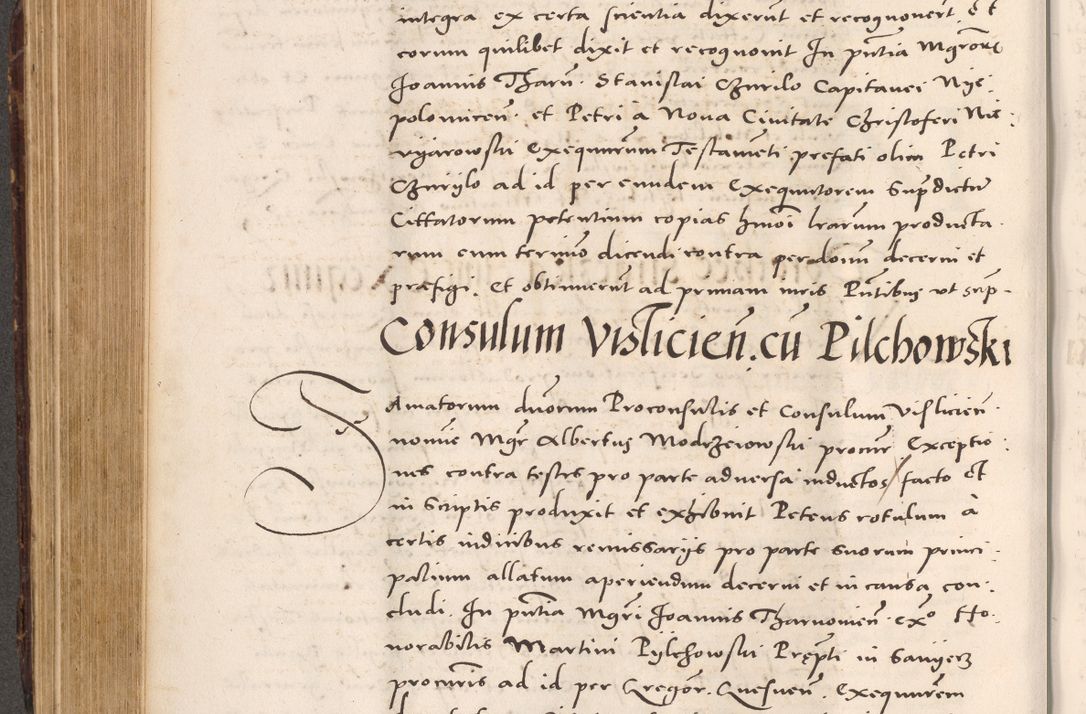 Zdjęcie nr 388 dla obiektu archiwalnego: Acta actorum causarum, sentenciarum tam diffinitivarum quam interloquutoriarum, decretorum, obligationum, quietationum et constitucionum procuratorum coram reverendo domino Bartholomeo Ganthkowsky cancellario Gnesnensi, archidiacono et reverendissimi in Christo patris domini Andree Dei gratia episcopi Cracoviensis vicario in spiritualibus generali Cracoviensi ad annum Domini millesimum quingentesimum quingentesimum primum, cuius indictio nona, pontificatus sanctissimi in Christo patris domini Julii divina providencia pape tercii, annus secundus (sic!) felici omine incipiutur.