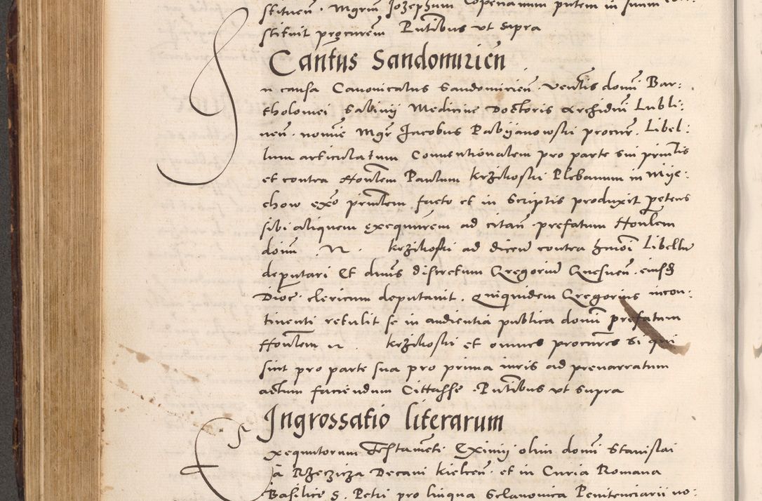 Zdjęcie nr 380 dla obiektu archiwalnego: Acta actorum causarum, sentenciarum tam diffinitivarum quam interloquutoriarum, decretorum, obligationum, quietationum et constitucionum procuratorum coram reverendo domino Bartholomeo Ganthkowsky cancellario Gnesnensi, archidiacono et reverendissimi in Christo patris domini Andree Dei gratia episcopi Cracoviensis vicario in spiritualibus generali Cracoviensi ad annum Domini millesimum quingentesimum quingentesimum primum, cuius indictio nona, pontificatus sanctissimi in Christo patris domini Julii divina providencia pape tercii, annus secundus (sic!) felici omine incipiutur.