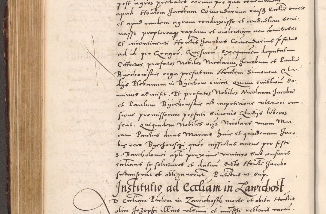 Zdjęcie nr 378 dla obiektu archiwalnego: Acta actorum causarum, sentenciarum tam diffinitivarum quam interloquutoriarum, decretorum, obligationum, quietationum et constitucionum procuratorum coram reverendo domino Bartholomeo Ganthkowsky cancellario Gnesnensi, archidiacono et reverendissimi in Christo patris domini Andree Dei gratia episcopi Cracoviensis vicario in spiritualibus generali Cracoviensi ad annum Domini millesimum quingentesimum quingentesimum primum, cuius indictio nona, pontificatus sanctissimi in Christo patris domini Julii divina providencia pape tercii, annus secundus (sic!) felici omine incipiutur.