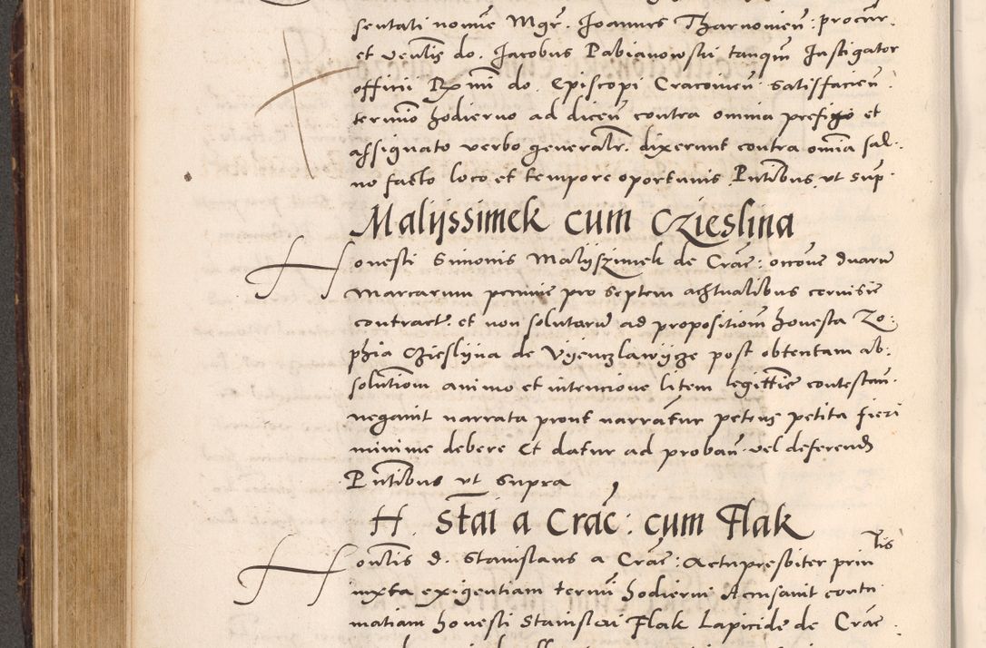 Zdjęcie nr 376 dla obiektu archiwalnego: Acta actorum causarum, sentenciarum tam diffinitivarum quam interloquutoriarum, decretorum, obligationum, quietationum et constitucionum procuratorum coram reverendo domino Bartholomeo Ganthkowsky cancellario Gnesnensi, archidiacono et reverendissimi in Christo patris domini Andree Dei gratia episcopi Cracoviensis vicario in spiritualibus generali Cracoviensi ad annum Domini millesimum quingentesimum quingentesimum primum, cuius indictio nona, pontificatus sanctissimi in Christo patris domini Julii divina providencia pape tercii, annus secundus (sic!) felici omine incipiutur.