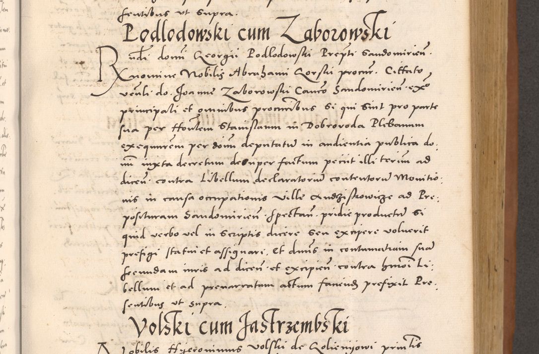 Zdjęcie nr 375 dla obiektu archiwalnego: Acta actorum causarum, sentenciarum tam diffinitivarum quam interloquutoriarum, decretorum, obligationum, quietationum et constitucionum procuratorum coram reverendo domino Bartholomeo Ganthkowsky cancellario Gnesnensi, archidiacono et reverendissimi in Christo patris domini Andree Dei gratia episcopi Cracoviensis vicario in spiritualibus generali Cracoviensi ad annum Domini millesimum quingentesimum quingentesimum primum, cuius indictio nona, pontificatus sanctissimi in Christo patris domini Julii divina providencia pape tercii, annus secundus (sic!) felici omine incipiutur.