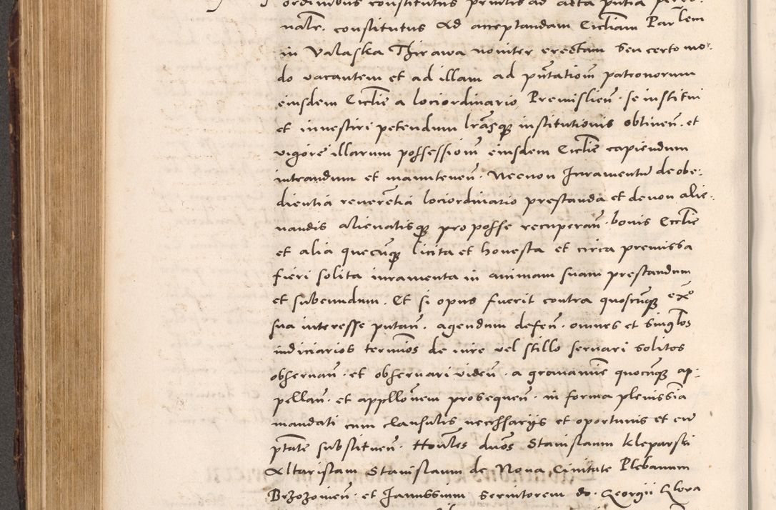 Zdjęcie nr 374 dla obiektu archiwalnego: Acta actorum causarum, sentenciarum tam diffinitivarum quam interloquutoriarum, decretorum, obligationum, quietationum et constitucionum procuratorum coram reverendo domino Bartholomeo Ganthkowsky cancellario Gnesnensi, archidiacono et reverendissimi in Christo patris domini Andree Dei gratia episcopi Cracoviensis vicario in spiritualibus generali Cracoviensi ad annum Domini millesimum quingentesimum quingentesimum primum, cuius indictio nona, pontificatus sanctissimi in Christo patris domini Julii divina providencia pape tercii, annus secundus (sic!) felici omine incipiutur.