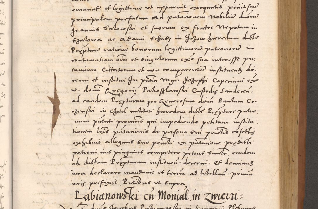 Zdjęcie nr 373 dla obiektu archiwalnego: Acta actorum causarum, sentenciarum tam diffinitivarum quam interloquutoriarum, decretorum, obligationum, quietationum et constitucionum procuratorum coram reverendo domino Bartholomeo Ganthkowsky cancellario Gnesnensi, archidiacono et reverendissimi in Christo patris domini Andree Dei gratia episcopi Cracoviensis vicario in spiritualibus generali Cracoviensi ad annum Domini millesimum quingentesimum quingentesimum primum, cuius indictio nona, pontificatus sanctissimi in Christo patris domini Julii divina providencia pape tercii, annus secundus (sic!) felici omine incipiutur.