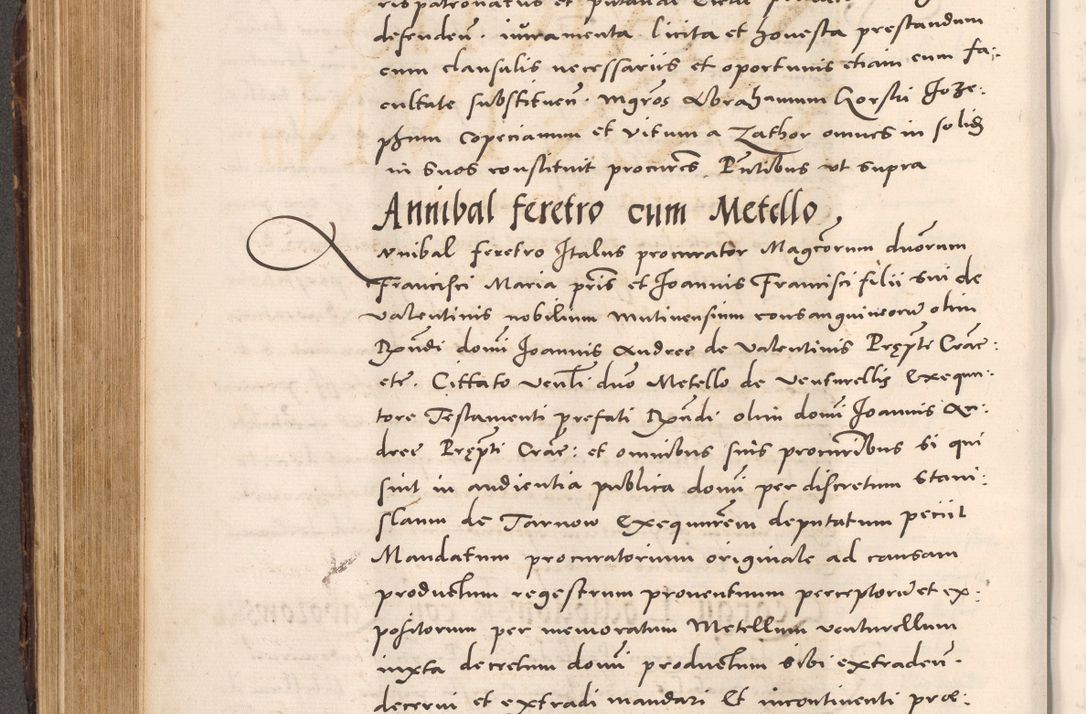 Zdjęcie nr 370 dla obiektu archiwalnego: Acta actorum causarum, sentenciarum tam diffinitivarum quam interloquutoriarum, decretorum, obligationum, quietationum et constitucionum procuratorum coram reverendo domino Bartholomeo Ganthkowsky cancellario Gnesnensi, archidiacono et reverendissimi in Christo patris domini Andree Dei gratia episcopi Cracoviensis vicario in spiritualibus generali Cracoviensi ad annum Domini millesimum quingentesimum quingentesimum primum, cuius indictio nona, pontificatus sanctissimi in Christo patris domini Julii divina providencia pape tercii, annus secundus (sic!) felici omine incipiutur.